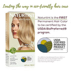 Naturtint 9N Honey Blonde Permanent Hair Color (Pack of 1), Ammonia Free, Vegan, Cruelty Free, up to 100% Gray Coverage, Long Lasting Results (Packaging may vary)