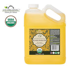 US Organic Sunflower Carrier Oil Bulk Pack, USDA Certified Organic,100% Pure & Natural, Expeller Pressed, for Massage, Aromatherapy or Small Manufacturing, 1 Gallon (128 Ounce)