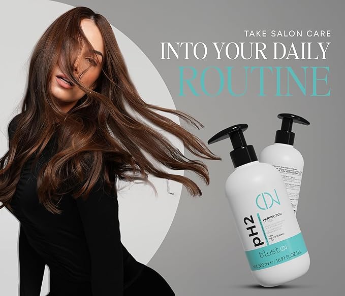 PH2 Perfect Mask – Acidic pH2 Professional Hair Mask for Bleached, Damaged & Color-Treated Hair – Essential Post-Bleach Cuticle-Sealing Treatment for Shine & Smoothness – 500 ml / 16.7 oz