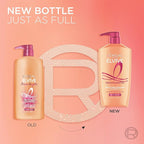L'Oreal Paris Elvive Dream Lengths Restoring Shampoo With Fine Castor Oil and Vitamins B3 and B5 for Long, Damaged Hair, Visibly Repairs Damage Without Weighdown With System, 28 Fl Ounce