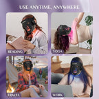 LED Light Therapy Mask Skin Care Mask, Glow Wireless LED Red LED Red 630±5nm & NIR 830nm Wavelength for Home Use