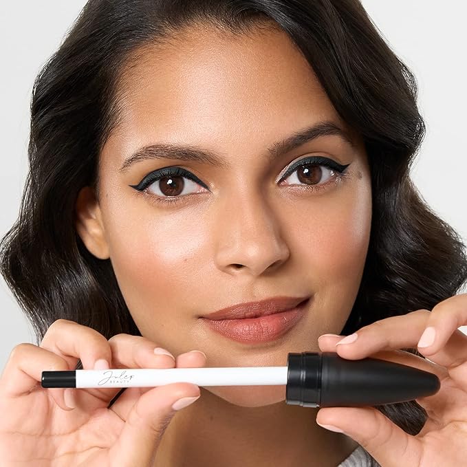 Julep When Pencil Met Gel Sharpenable Multi-Use Longwear Eyeliner Pencil, Blackest Black + Sharpener