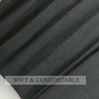 Fashion Headbands For Women Wide Headband Yoga Workout Head Bands Hair Accessories Black Band 6 Pack