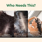 Vietnam's Touch | COCAY HOALA Ginger Lemongrass Shampoo and Conditioner Set for Hair Growth – Moisturizing & Soft Hair, Deep Cleansing for Oily Roots – Paraben Free (17.64 oz, 2 Pack)