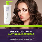 Pai-Shau Replenishing Cleanser and Conditioner Set - Hydrating Shampoo and Conditioner for All Hair Types - 2x1000ml