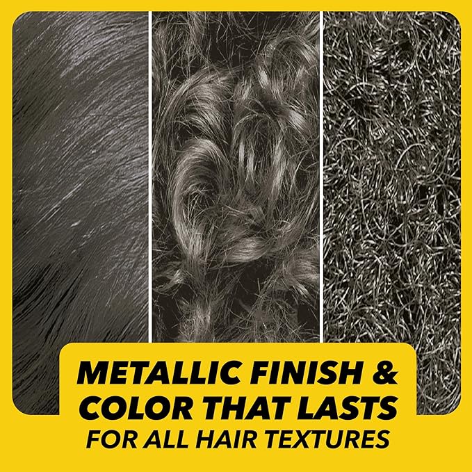 Got2b Metallics Permanent Hair Color, M72 Dusty Silver