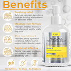 Psoriasis Cream for Itchy Scalp, Face & Body | Eczema Cream for Adults | Psoriasis Treatment for Skin | Itching, Irritation & Redness Relief | XL Size