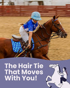 Rip Tie 24" x 3mm Extra Hold Soft Hair Tie for Women, 1pc. Terra – Tangle Free Ponytail Holders – Prevents Hair Damage – Ideal for Activities like Surfing, Exercising, Running, and More