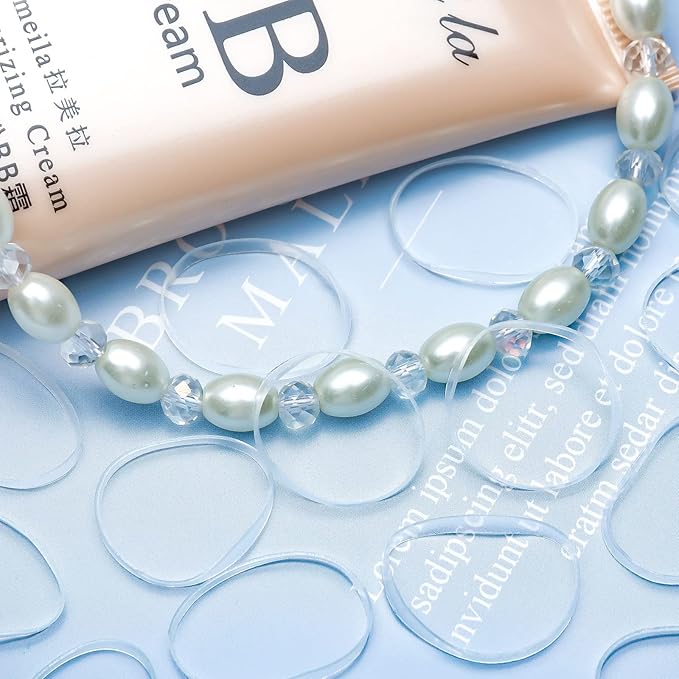 1000PCS Hair Rubber Bands(clear)