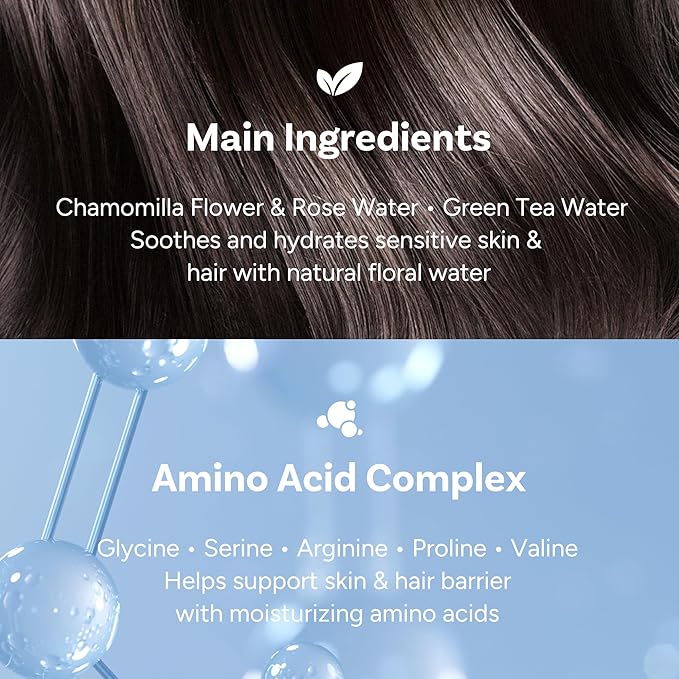 Perfumed Hair Mist for Women – Castor Oil for Shine & Long-Lasting Scent, Clean Hair Perfume & Body Mist – Botanical Waters & 17 Amino Acids, Sulfate, Paraben, Silicone-Free – Cirus Floral, 125ml