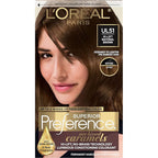 L’Oreal Paris Superior Preference Fade-Defying + Shine Permanent Hair Color, UL51 Hi-Lift Natural Brown, Pack of 1, Hair Dye
