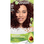 Garnier Hair Color Nutrisse Nourishing Creme, 415 Soft Mahogany Dark Brown (Raspberry Truffle) Permanent Hair Dye, 1 Count (Packaging May Vary)