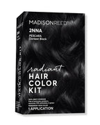 Madison Reed Radiant Hair Color Kit - 2NNA Darkest Cool Black with Ash Undertones (Pescara Black), Dimensional Gray Hair Blending Permanent Hair Dye, PPD-Free & Ammonia-Free, 1 Pack