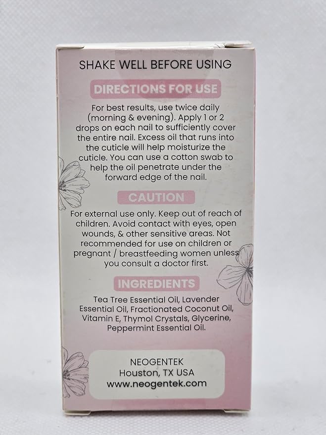 Essential Oil Fight Nail Fungus I Made in USA | Pure Natural Ingredients I Ultimate Strength Superb Performance | Promotes Healthy Nail | Renew | Restore Weak & Discolored Nails 14 ML