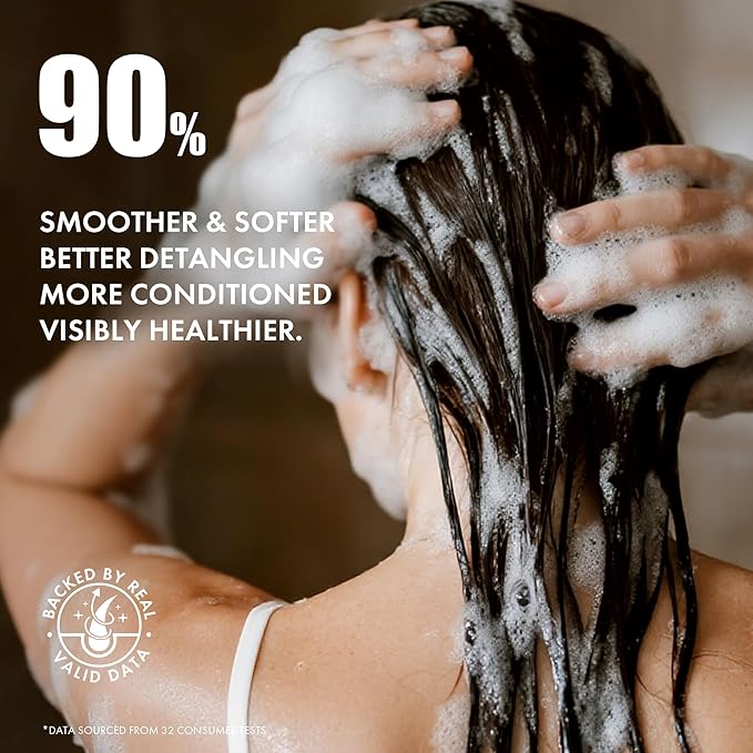 ALFHEIM Argan+ Repairing Shampoo for Dry, Damaged & Frizzy Hair with Moroccan Argan Oil, Keratin, Panthenol & Vitamin E – Deep Repair, Moisture & Shine – Color Safe, Sulfate Free – 33.8 oz