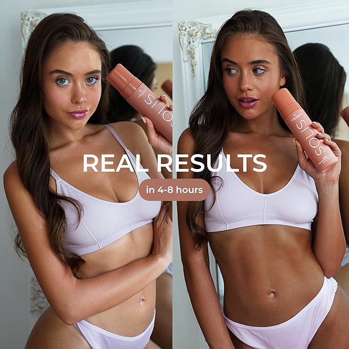 COCOSOLIS - SOLIS | Dark Self Tanner | Self Tan For Face & Body | Tanning Mousse For a Rich, Natural and long-lasting tan | Organic Self Tanner - Plant-Based DHA (200 ml)