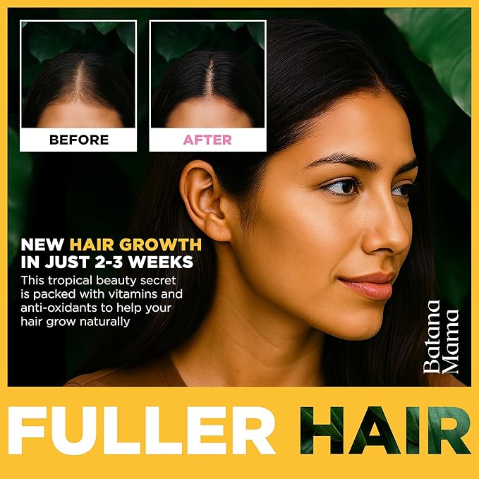 PREMIUM Cold-Pressed Batana Oil for Hair Growth, 100% Pure & Organic, No Burnt Smell, Hair Mask from Honduras, Fade Stretchmarks, All Natural