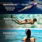 SOOO Swim Shampoo, Chlorine Removal After Swim Shampoo for Swimmers, Removes Salt & Residue, Refreshing dry itchy Scalp & Pool Odor, Citrus Scent, Silicone & Paraben-Free 7.43 fl. oz. (16.9 fl. oz.)