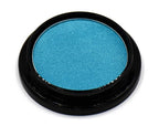 Peacock Neon Jewel Tone Blue Turquoise Teal Shimmer Pressed Powder Single Vegan Eyeshadow; Talc, Paraben & Cruelty Free