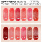 BBIA Last Velvet Tint NEW - Soft Creamy Matte Finish Lip Stain, Blur Effect & Velvety Texture, Long-Lasting, High Pigment, Non-Drying, Vegan, Korean Lip Makeup (V21 REAL NOTE, Pack of 1)