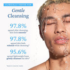 belif Jelly Hydrating Deep Cleanser – Low pH Mild & Gentle Gel-to-Foam Face Wash for Daily Deep Pore Cleansing, Hydrating and Refreshing for All Skin Types, Korean Skincare, (5.4 fl.oz., New Formula)