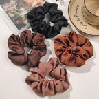 Hair Scrunchies for Women - Hair Ties No Damage Both for Thick Hair or Thin Hair Curl Hair No Crease Scrunchies Ponytail Holder No Hurt Your Hair