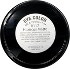 Hibiscus Matte Orange Red Pink Peach Pressed Powder Single Vegan Eyeshadow; Talc, Paraben & Cruelty Free