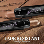 Neutral Brown Eyeshadow Stick Makeup 6PCS Set, Metallic Shimmer Matte Cream Eye Shadow Eyeliner Brightener Pencil Crayon - BROWN LATTE