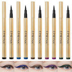 Liquid Eyeliner - Hypoallergenic Eyeliner with Fine Brush Tip, Long-Lasting Waterproof Eye Liner - Cruelty-Free, Vegan, Hypoallergenic, Gluten-Free, Smooth Liquid Eye Liner, 5 Shades 2mL each Gift Set