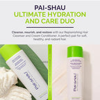 Pai-Shau Replenishing Cleanser and Conditioner Set - Hydrating Shampoo and Conditioner for All Hair Types - 2x250ml