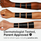 Blue Squid PRO Black Face Paint Stick - Waterproof Body Paint for Adults & Kids Eye Black Baseball, Eyeblack Softball - Vegan Hypoallergenic Twist-Up Non-Toxic Makeup Stick for Cosplay, Sports & SFX