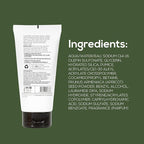 MARLOWE. No. 122 Facial Scrub 6 oz, Gentle Face Exfoliator with Apricot Seed Powder & Pumice, Cleanses & Smooths, Fresh Pine & Agarwood Scent