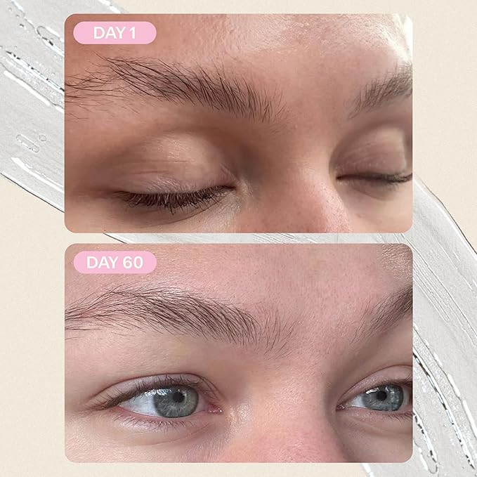 The Skinny Confidential Brow Peptide Eyebrow & Eyelash Styling Serum – Refine Your Brows with All Day Hold - Lightweight & Non-Greasy Brow & Lash Styling Serum