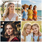 Face Glitter Freckles 12 Pcs Christmas Temporary Face Tattoos Stickers Waterproof Sparkle Face Speckles Makeup Patches Cute Body Temporary Tattoo Rave Accessories for Women Music Festival Accessorie