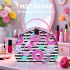 Hot Sugar Kids Makeup Kit, Girls Makeup Kit Age 4-6 7-8 10-12, Cosmetics Gift Set for Girls Birthday Christmas (Rose)