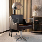 SKINACT Hooded Conditioning Hair Dryer 1150W with Stand, 60-Minute Timer, Temperature Adjustable, Angle & Height Adjustable Downdraft Hood