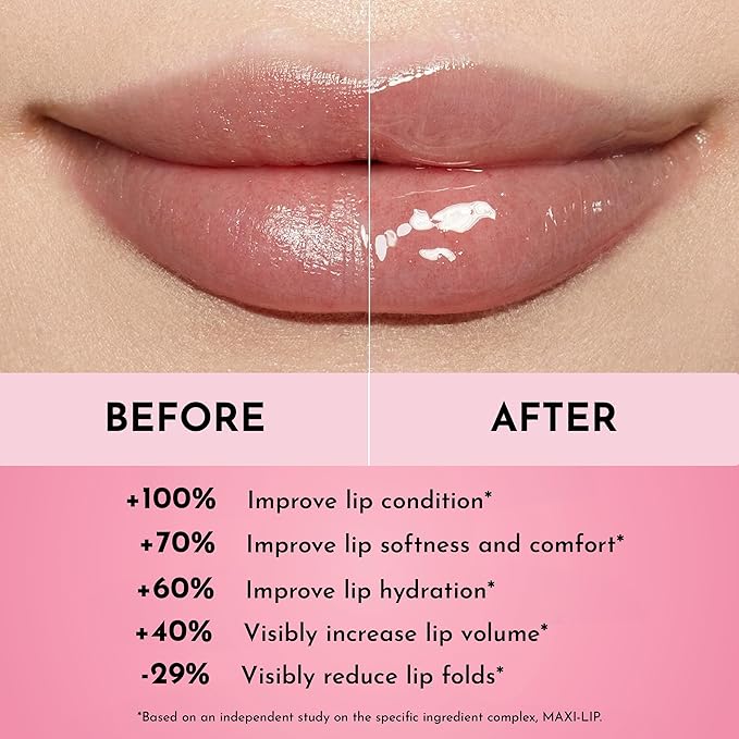 Lawless Queen Forget the Filler Lip Plumping Line Smoothing Gloss - Rosy Outlook - Premium Volumizing Lip Gloss with Natural Ingredients Designed to Plump, Firm, and Hydrate Lips 0.19 oz