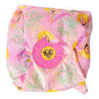 Kimchi Chic Beauty Puff Puff Pass Set and Bake Setting Powder for Makeup, Extra Fluffy Loose Face Powder Poof, Soft Natural Face Makeup for Uneven Skin Tone, 09 Pink