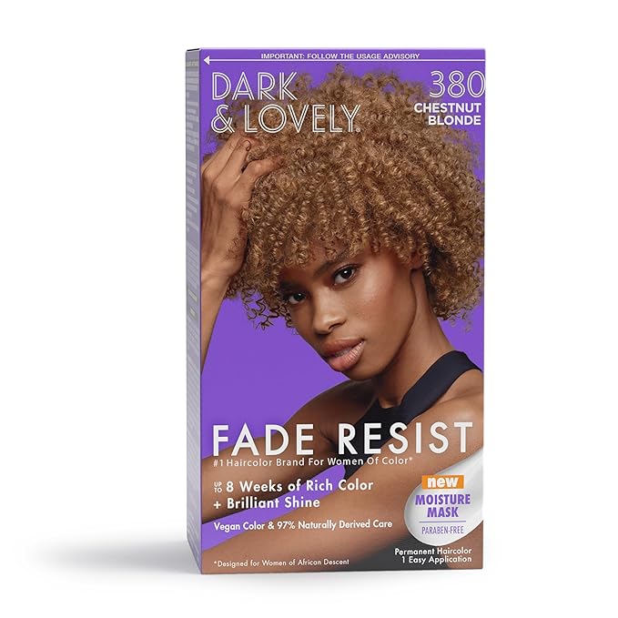 SoftSheen-Carson Dark and Lovely Fade Resist Rich Conditioning Color, Chestnut Blonde 380
