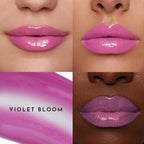Lawless Women's Forget The Filler Lip Plumper Line Gloss, Violet Bloom, Purple, 0.11 Fl Oz (Pack of 1)