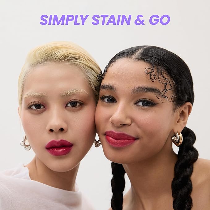 Wonderskin Wonder Blading Peel and Reveal Lip Liner Stain Masque – Long-Lasting Waterproof Tint, Transfer-Proof Matte Finish, Peel Off Makeup (Romance Stain & Go)