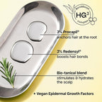 BondiBoost HG Lock Drops Daily Hair Serum (60ML) – Non-Greasy, Reduces Hair Thinning, Stimulates Scalp, Supports Thicker Fuller Hair – Vegan, Color-Safe, Lightweight for All Hair Types & Textures