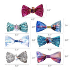 Disney Frozen 2 Girls 7 pcs Small Bow Bundle, Hair Bows for Girls - Ages 3+