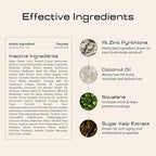 Jupiter Anti Dandruff Shampoo, Conditioner, & Scalp Scrubber for Flaky, Itchy & Dry Scalp - Hydrates & Reduces Flakes - Scalp Treatment & Hair Care Set - Color-Safe, Sulfate-Free, Paraben-Free