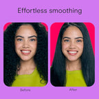 Infiniti PRO CONAIR Tension Control Straightening Brush, Heated Hair Brush with Tension Control Holds Hair in Place, Ionic Technology Adds Shine and Reduces Frizz, Gray