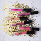 Aromi Light Pink Metallic Liquid Lipstick | Rosy Lip Color with Shimmery Finish, Vegan, Cruelty-free, Long-lasting, Waterproof, Handmade (Pink Sugar)