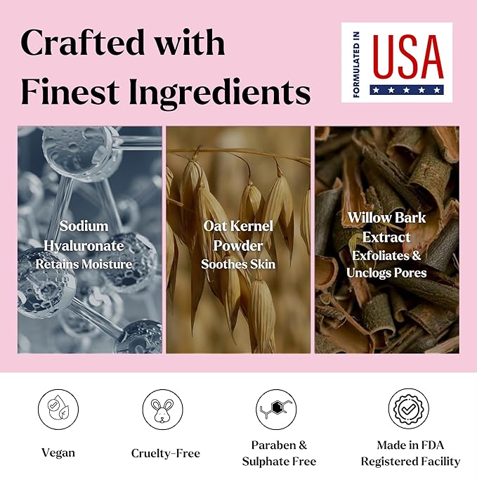 Jelly Face Mask for Facials - Bulgarian Rose Hydrating, Brightening & Nourishing Jelly Mask with Free Jade Roller & Spatula | Professional Hydrojelly Masks | Christmas Gifts for Women, Gifts for Women