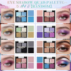 Beginner Makeup Set for Teen Girl Women, Makeup Present for Her, Makeup Kit with Cosmetic Train Case Contained Eyeshadow Blush Lip Gloss and Oil Lip Liner Eyeliner Brushes Mirror (Purple)