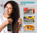 Controlled Chaos Leave-In Conditioner Spray– Anti Frizz Hair Detangler Spray for Dry Damaged Hair with Natural Watermelon & Sunflower Seed Oil & Honey – Non-Greasy, Gluten, Sulfate & Paraben Free