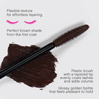 Vivienne Sabó Cabaret Premiere Brown Mascara, Volume and Length, Defining, Curling, No Flaking, No Clumping, Smudge Proof, Washable, Cruelty-Free, Made in Europe, (05 Brown), 0.3 Fl Oz, 1 Pack